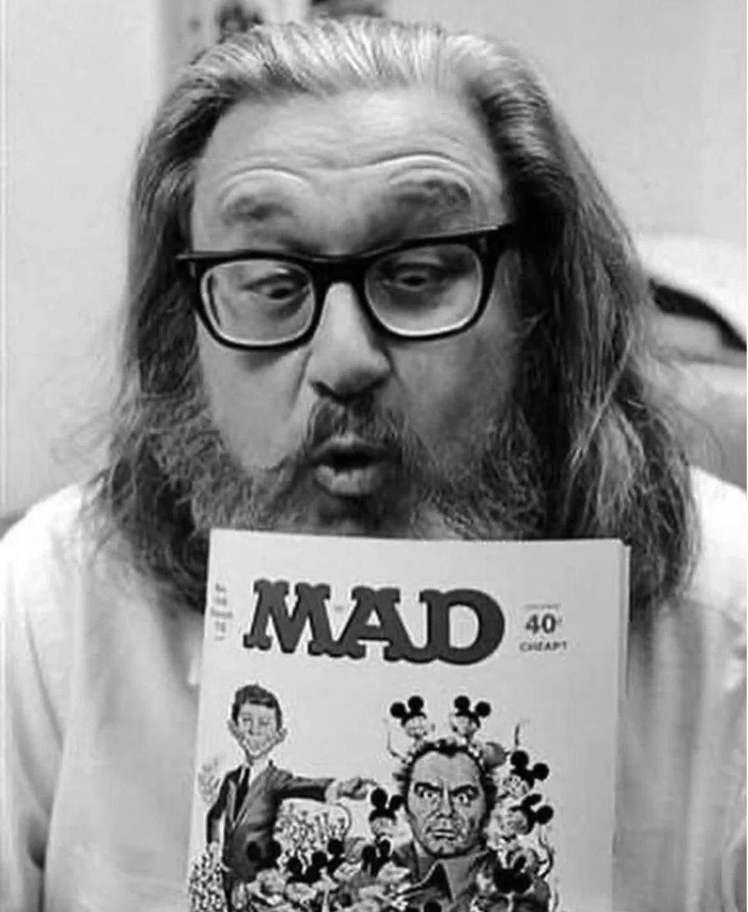 Bill Gaines, MAD Magazine's founder, would have turned 102 today