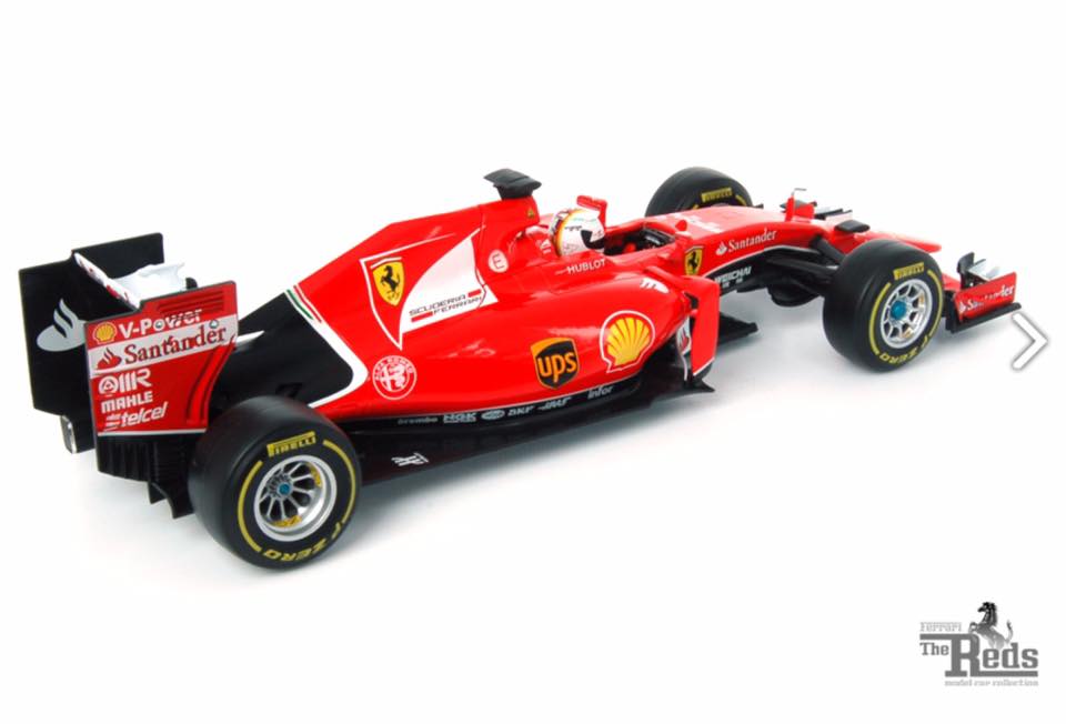 Ferrari SF15-T 2015 Sebastian Vettel Tameo Scala 1:43