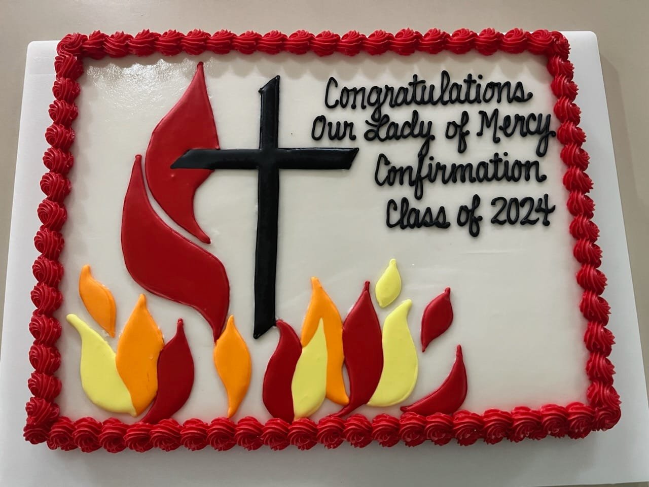 Congratulations to the... - Our Lady of Mercy Catholic Church