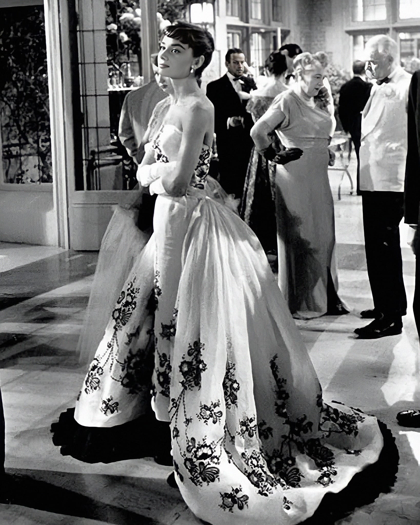 Sabrina / Audrey Hepburn as Sabrina Fairchild This dress was a sensation when the movie came out, and it became known simply as 