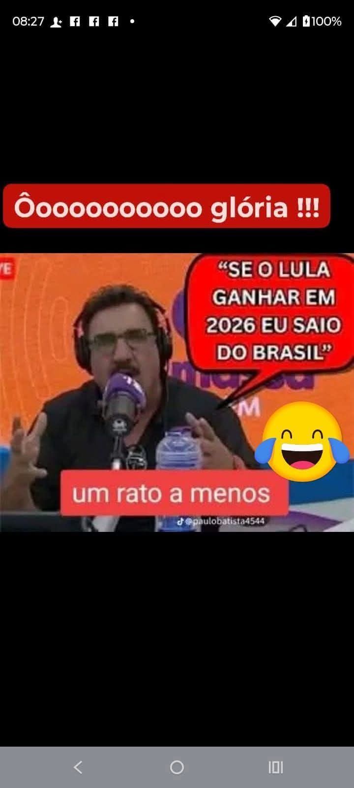 Marcio - O APRESENTADOR RATINHO DISSE QUE SE O LULA VENCER NOVAMENTE EM ...