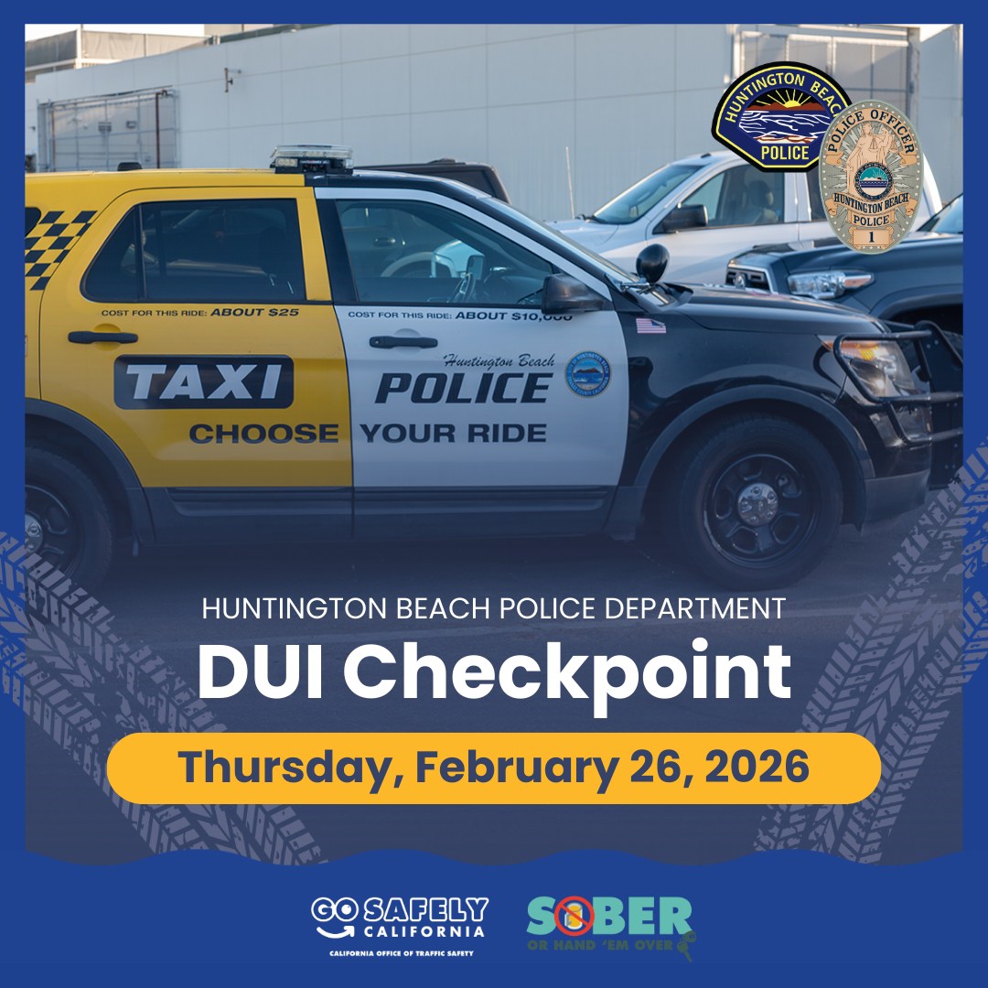 Huntington - The HBPD will hold a CDL/DUI Checkpoint on Thursday ...