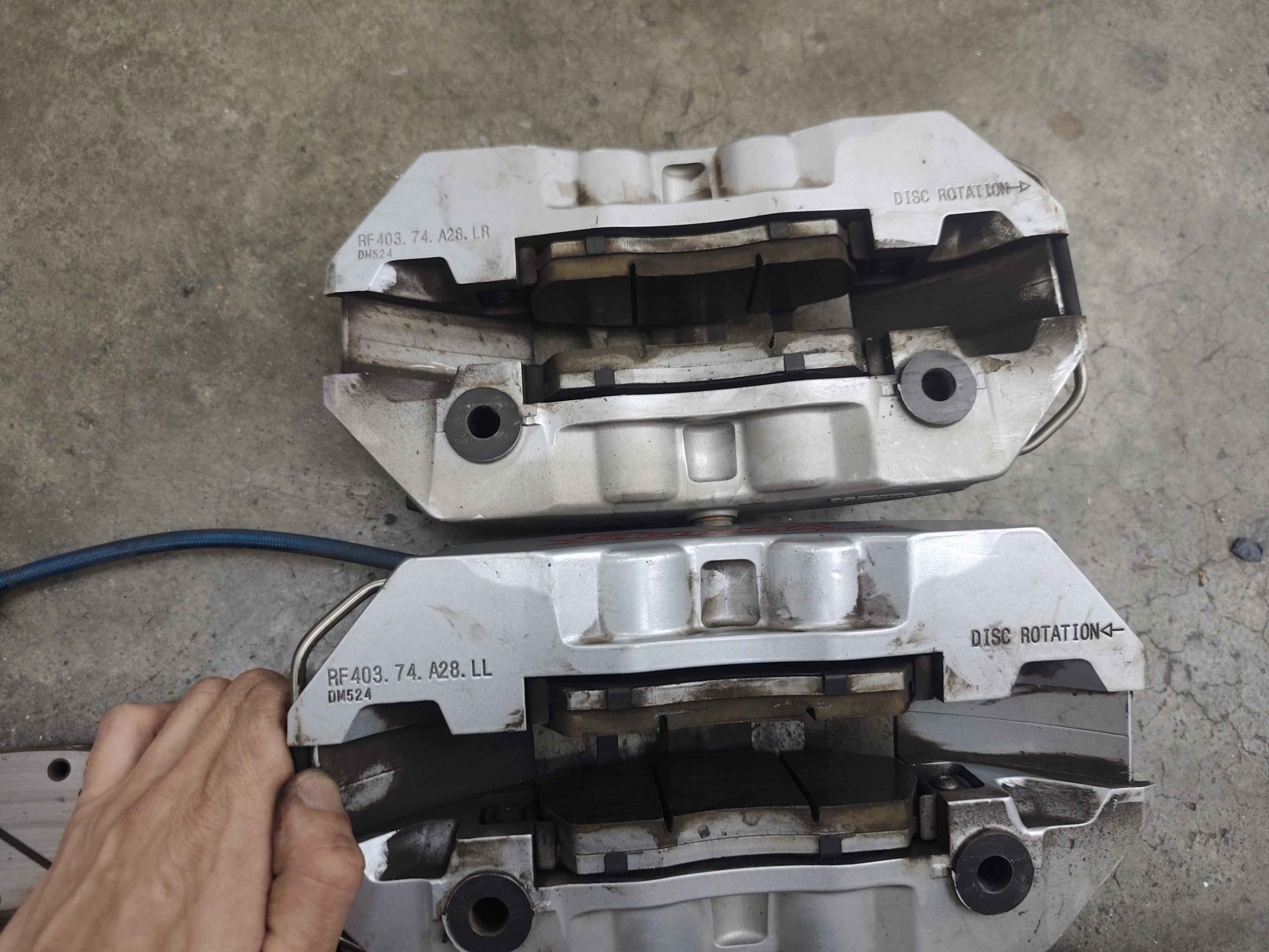 Rotora Big Brake Kit RF403 Caliper 4pot - Car Brakes & Brake Parts ...