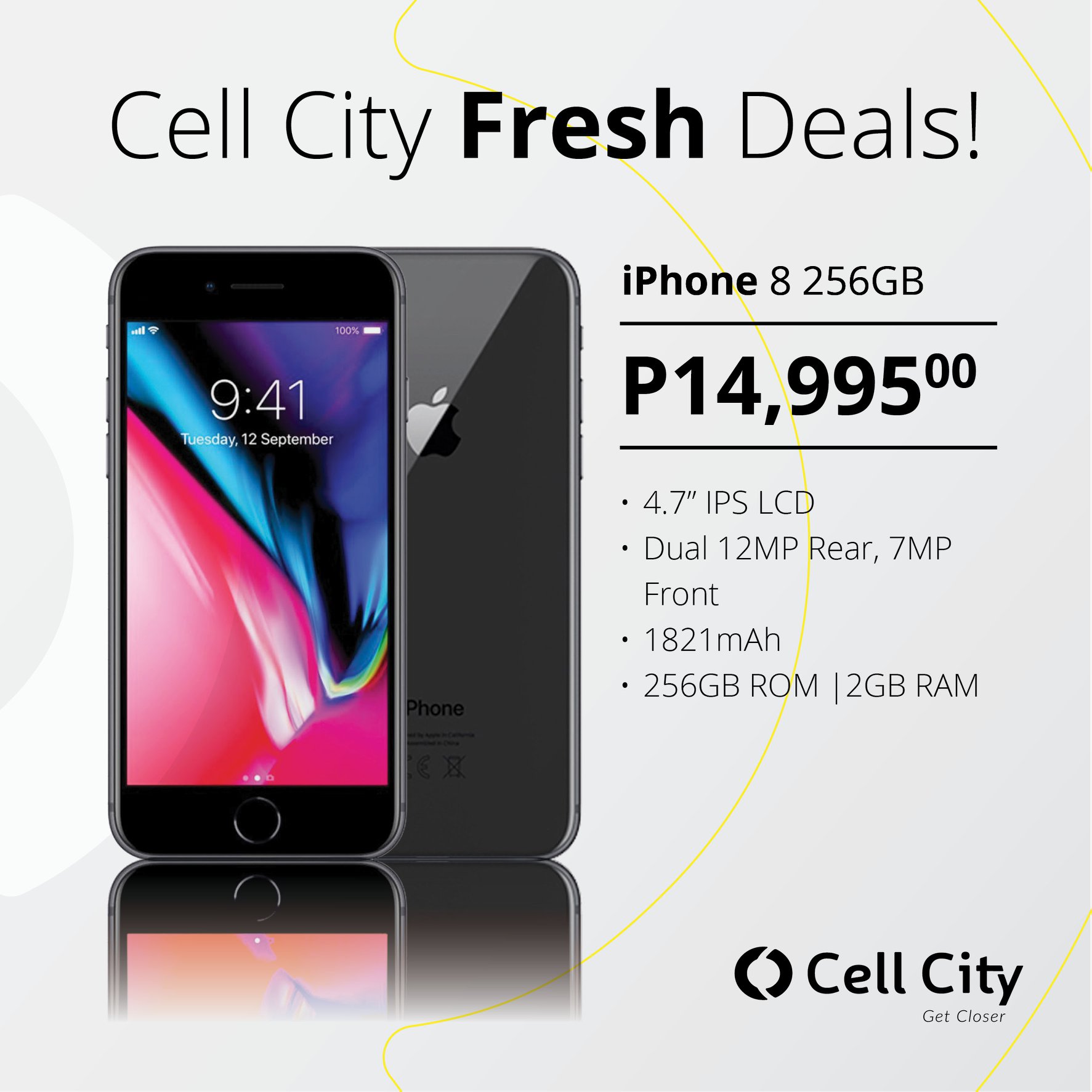 GetCloser to the iPhone 8! This version packs 256GB of space 