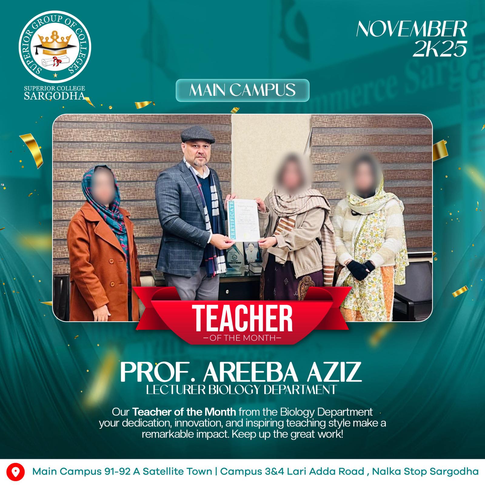 Superior... - Superior Group Of Colleges Sargodha 