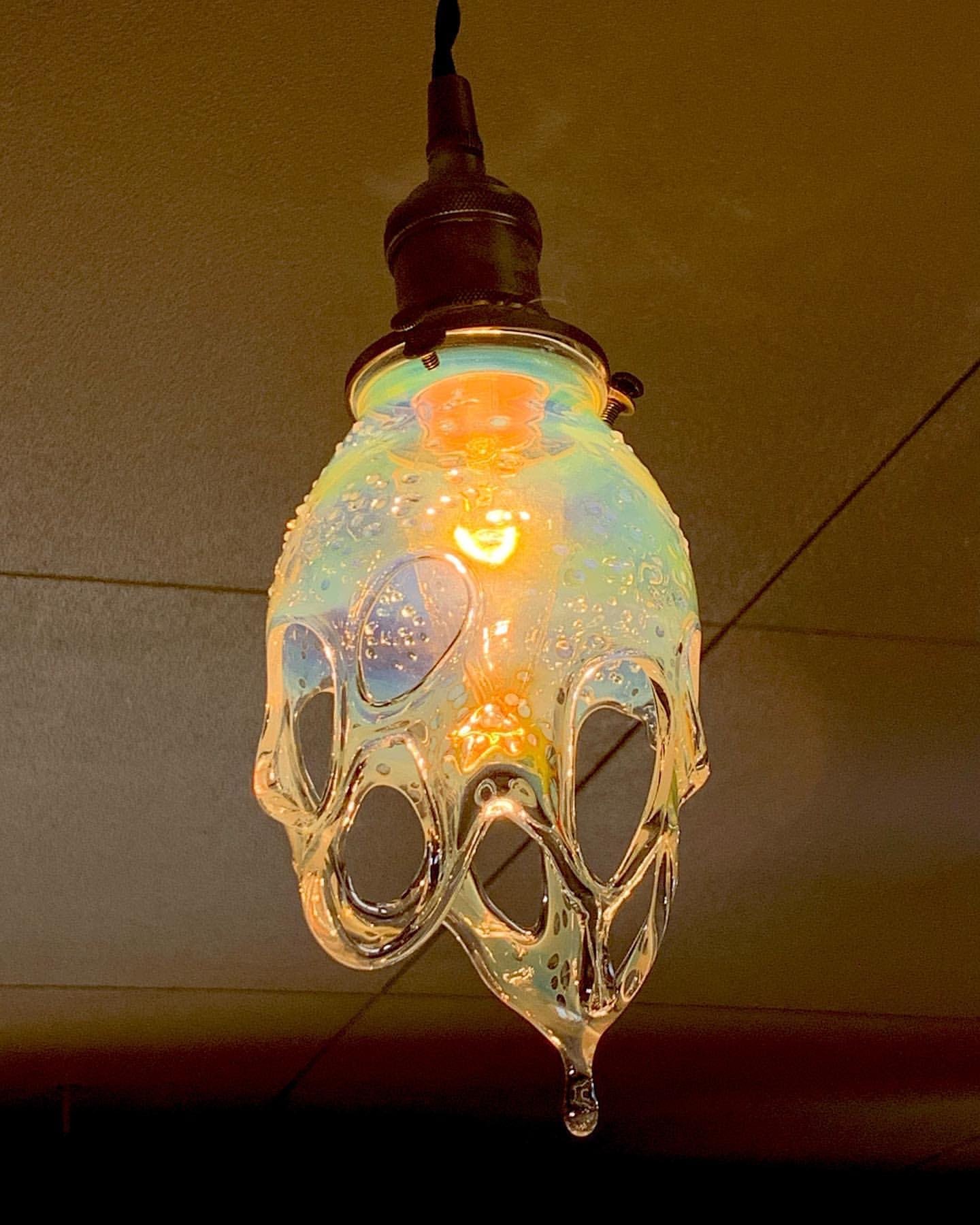 There's a take on glass lamps worth some time. Melting lamps by