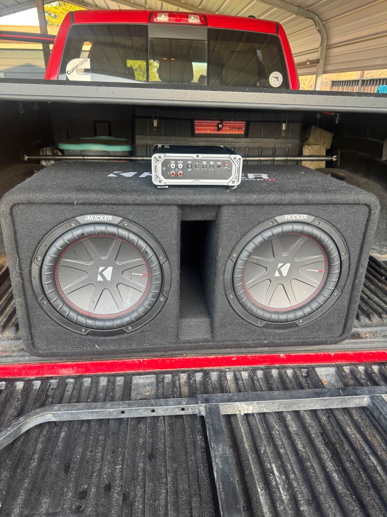 Duel 8inch kicker comp R with kicker AMP - Speakers & Subwoofers ...