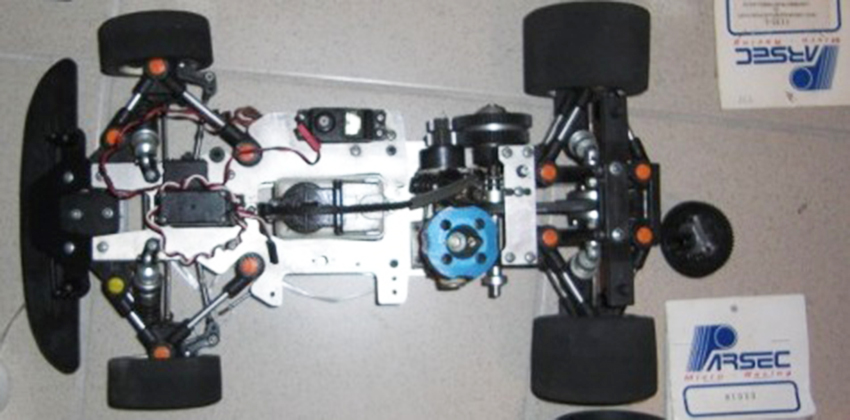 Parsec France's sigma 1/8 and prisma 1/10 2wd RC cars
