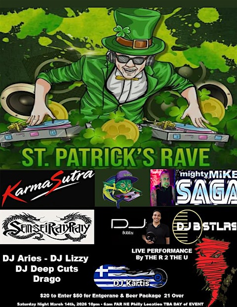 St. Patty's Day Rave