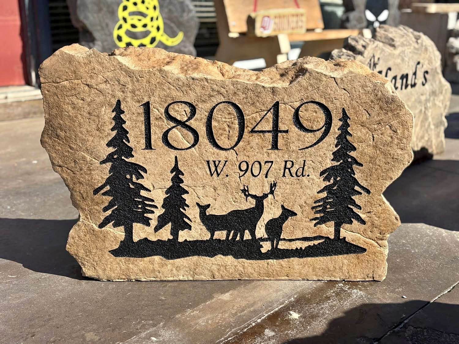 Custom Address Boulder - Plaques & Signs - Lehi, Utah | Facebook ...
