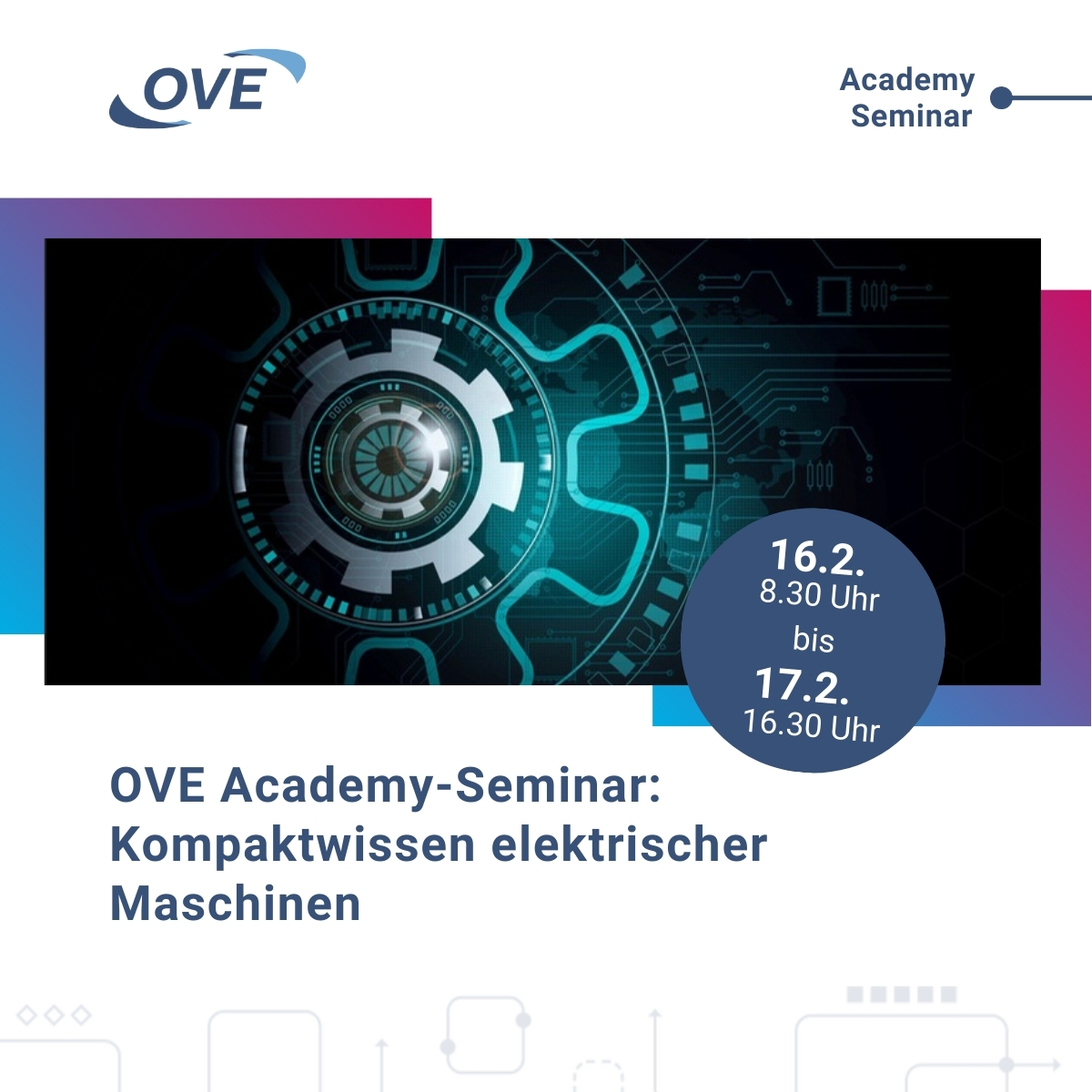 OVE - Die Energiewende braucht Fachwissen, besonders, wenn es um den ...