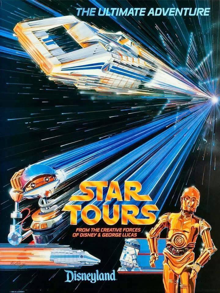 𝗦𝗧𝗔𝗥 𝗧𝗢𝗨𝗥𝗦 at Tokyo Disneyland opened on this day in 1989