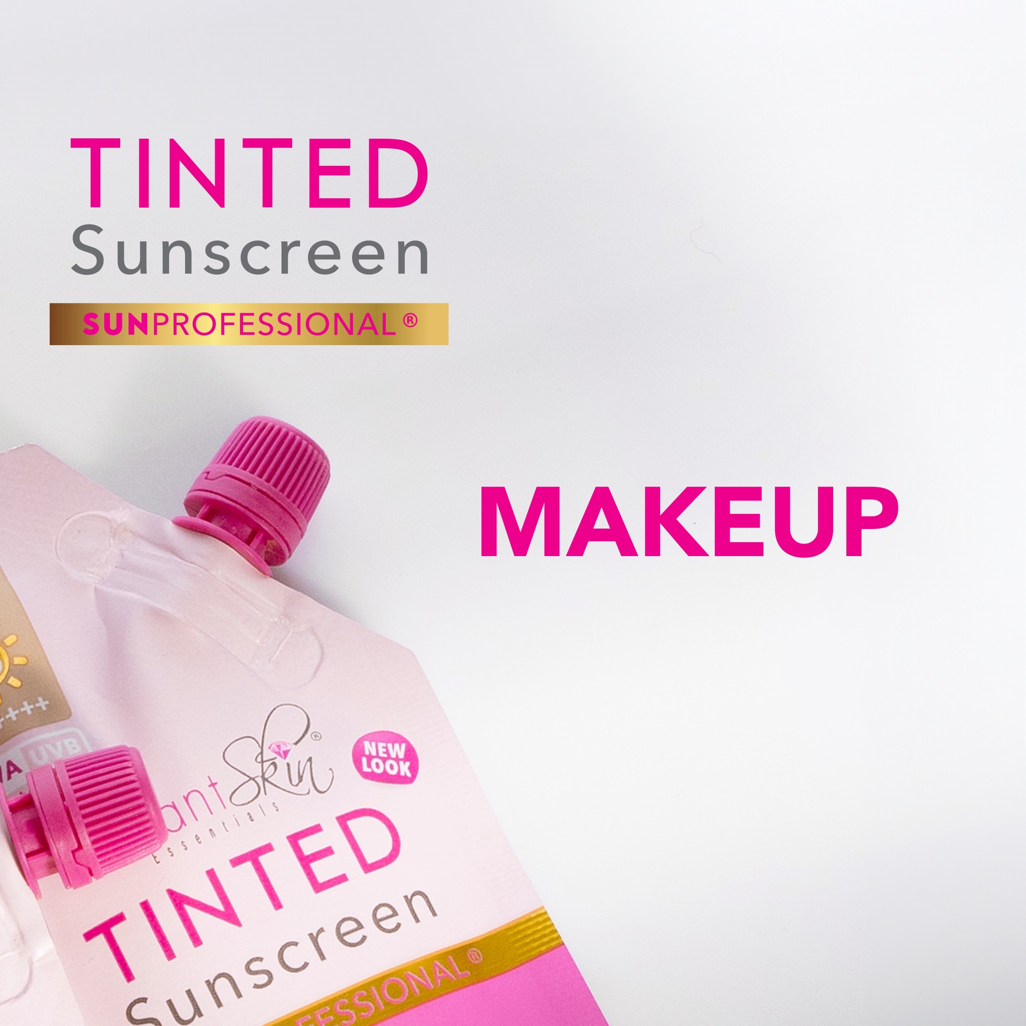 Our Tinted Sunscreen 𝗦𝗨𝗡PROFESIONAL®️ offers the perfect blend