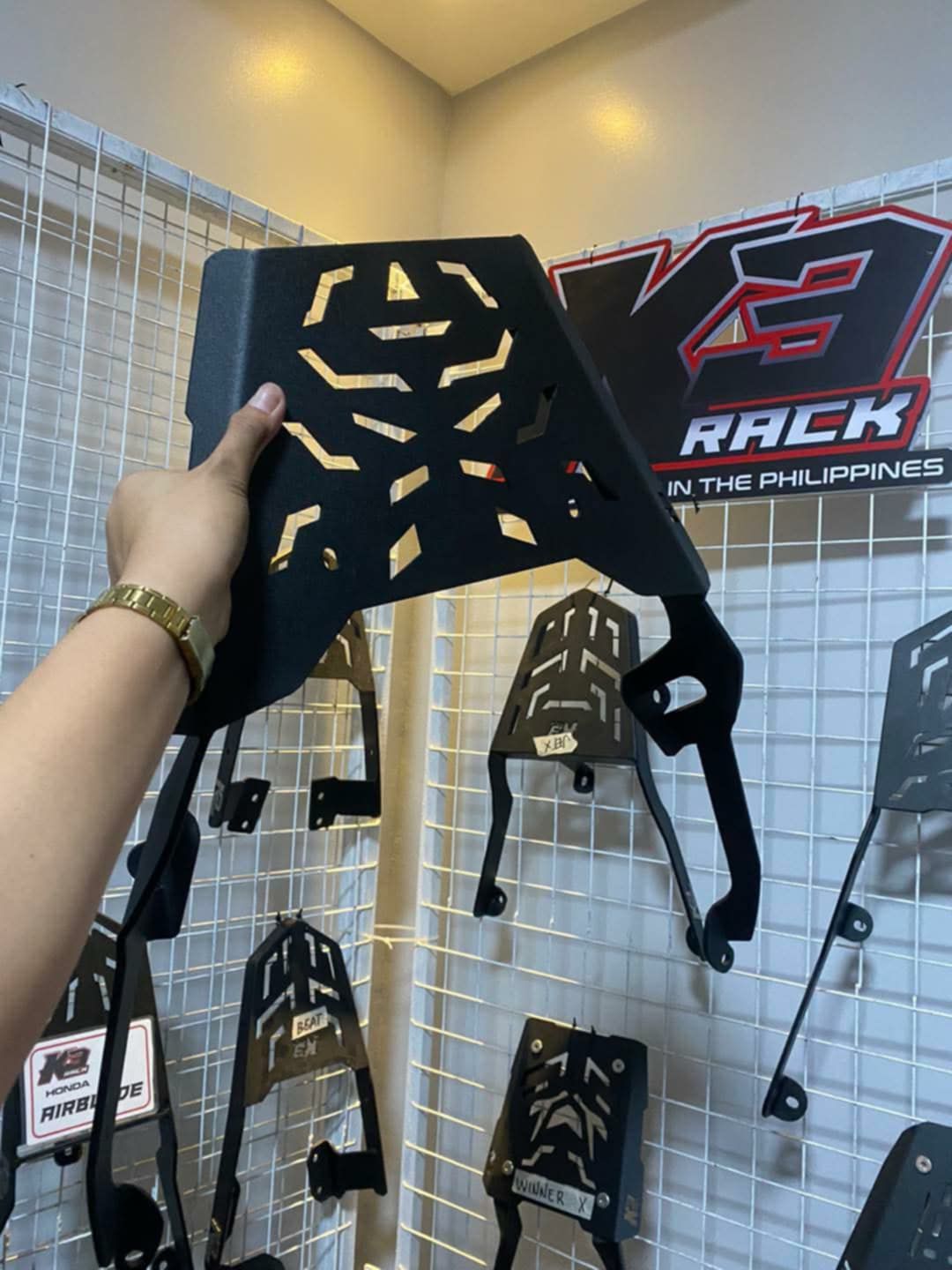 KYMCO XCITING 400s Retain Grab bar 🤩 is now available !!! #K3rack