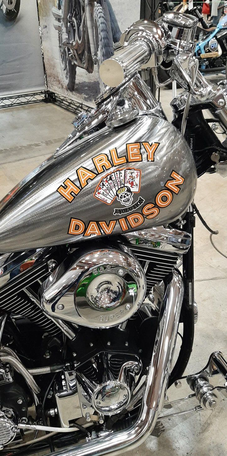 1992 Harley Davidson FXR Black Death motorcycle