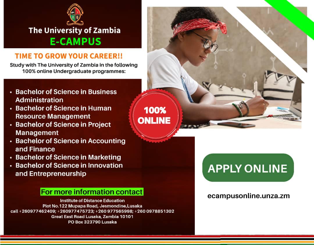 APPLY NOW FOR... - The University of Zambia -UNZA | Facebook