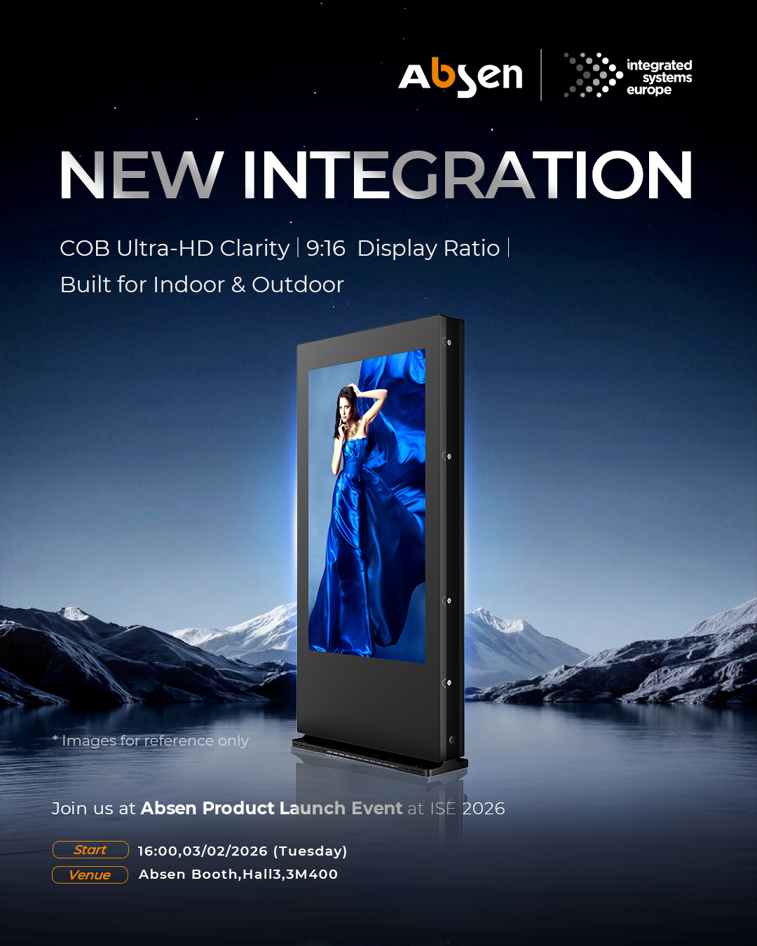 Absen - New Integration at ISE 2026 📍 Absen Product Launch Event 🕓16:00 ...