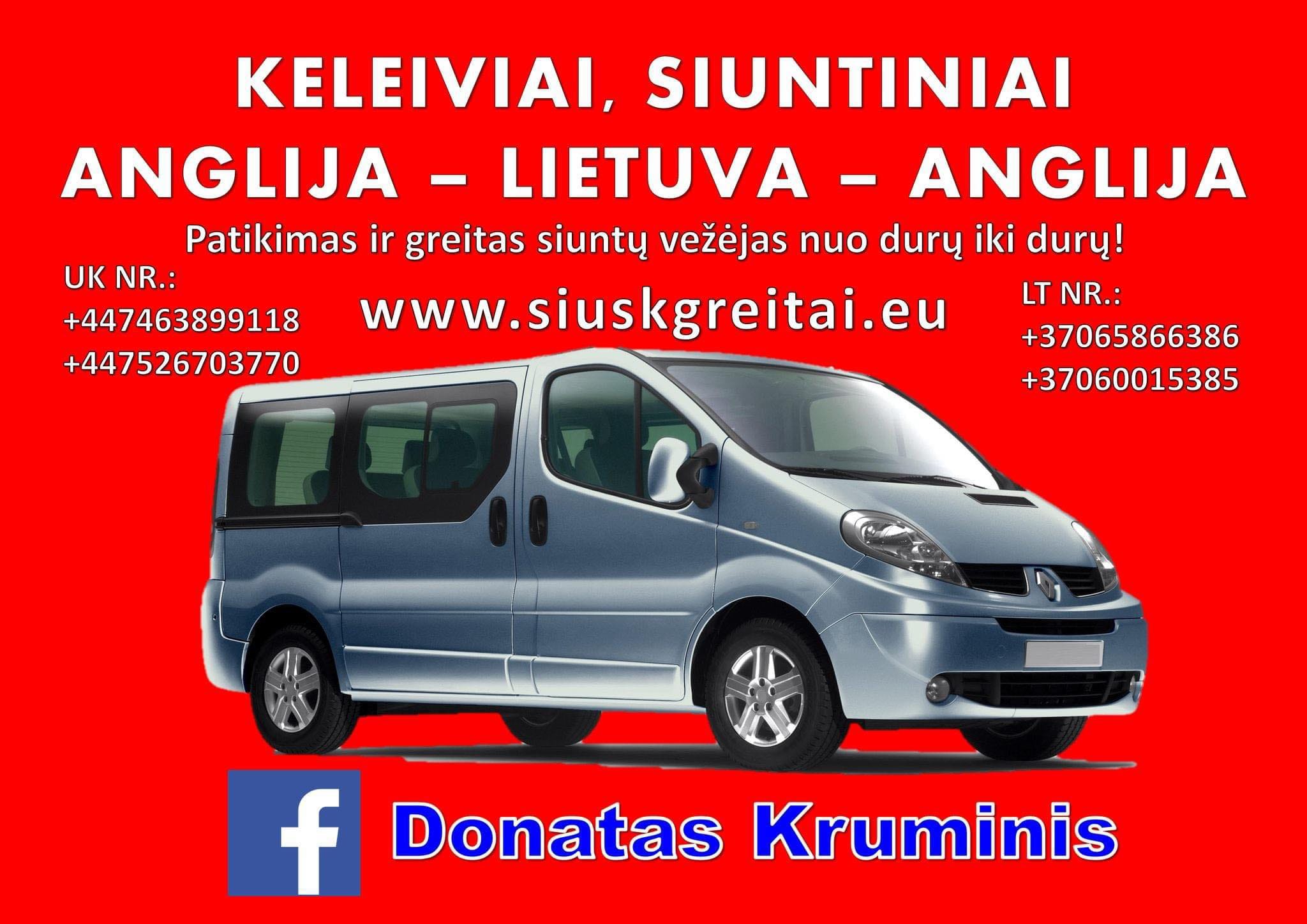 Lietuva - Anglija - Lietuva | Taurage