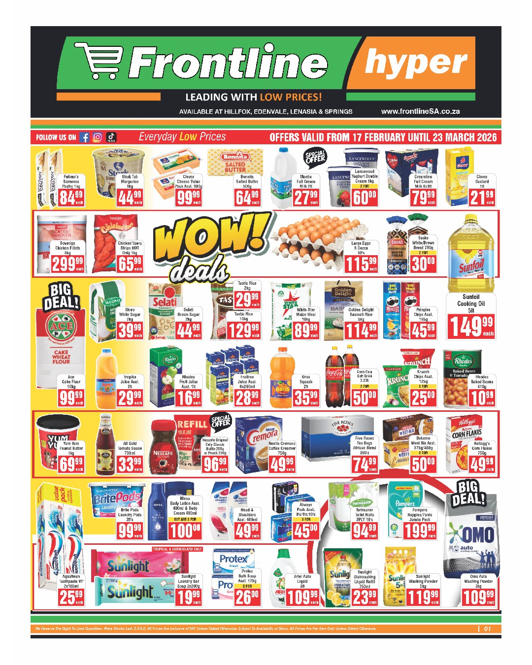 Frontline - Need fresh Fruit & Veg? 🍆🥥 Come down to Frontline Hyper ...