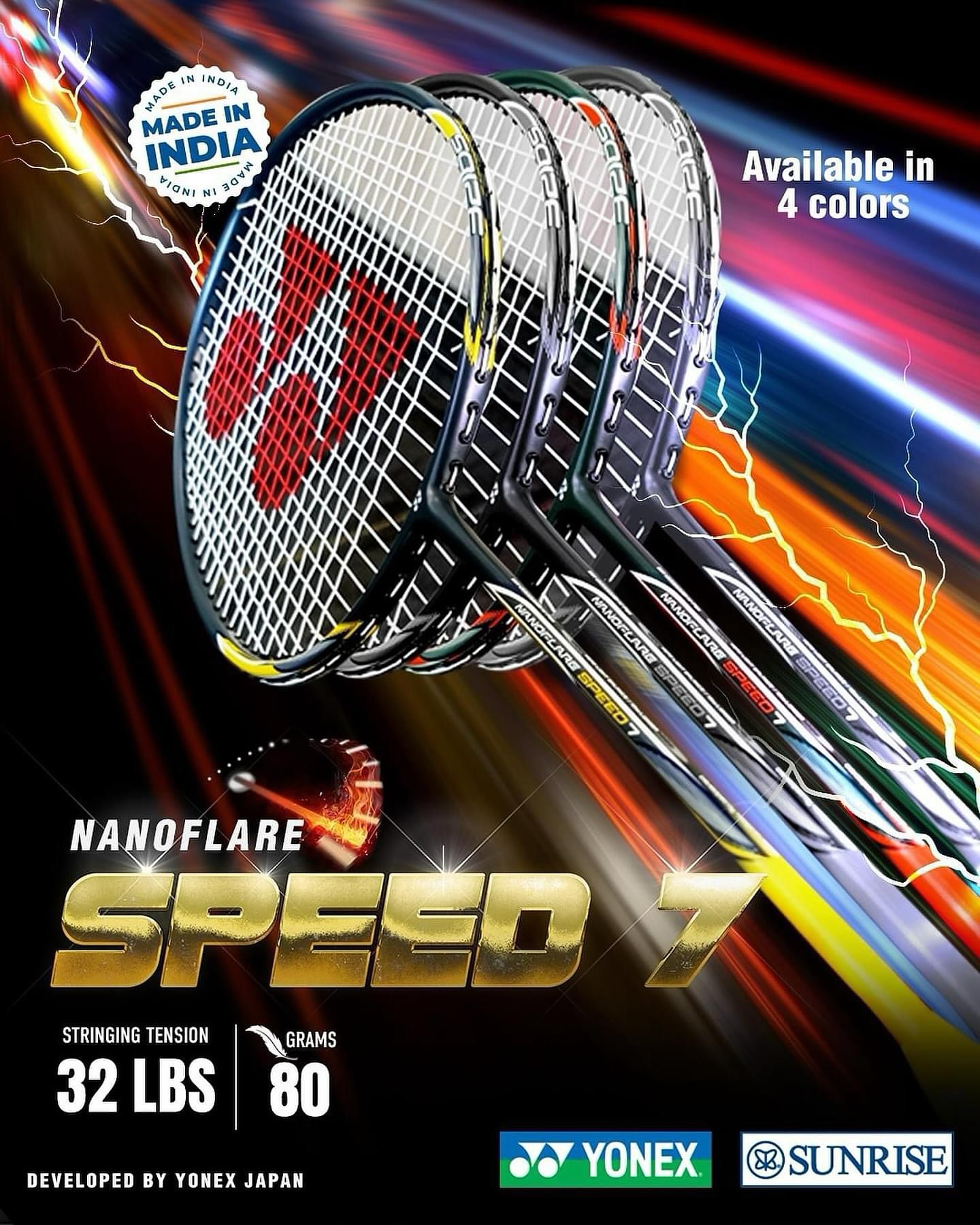 The NANOFLARE SPEED 7 is designed for victory 💥 🪶 Lightweight