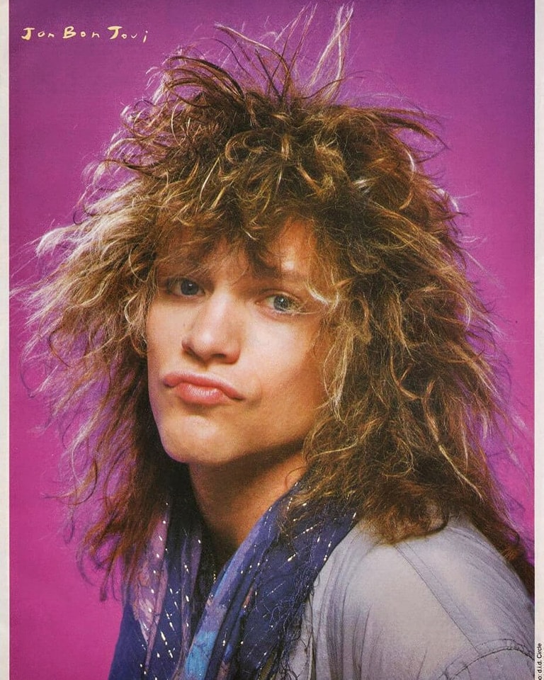 Jon Bon Jovi, Smash Hits poster (1987)