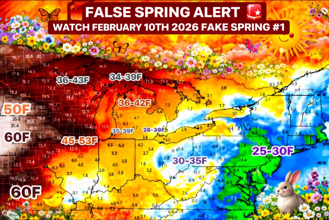 Michigan - Tuesday, February 3, 2026 12PM – Gold Standard False Spring ...