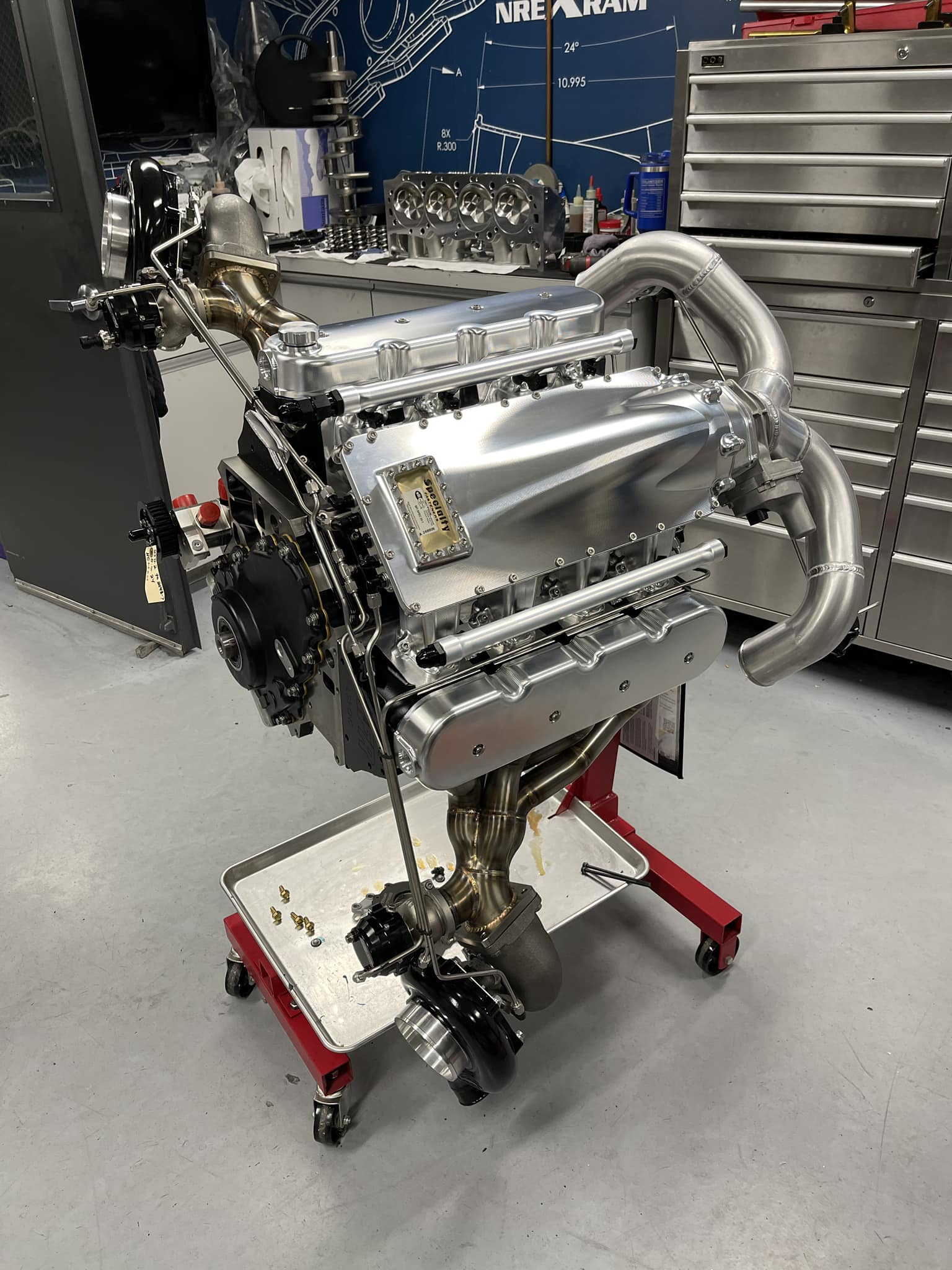 Nelson - Cool view of a Mid Engine TT 427 we are building. | Facebook