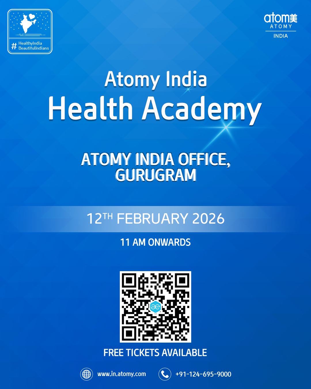 Atomy - Atomy India Health Academy – Gurugram 📍 12th Feb 2026 | Atomy ...