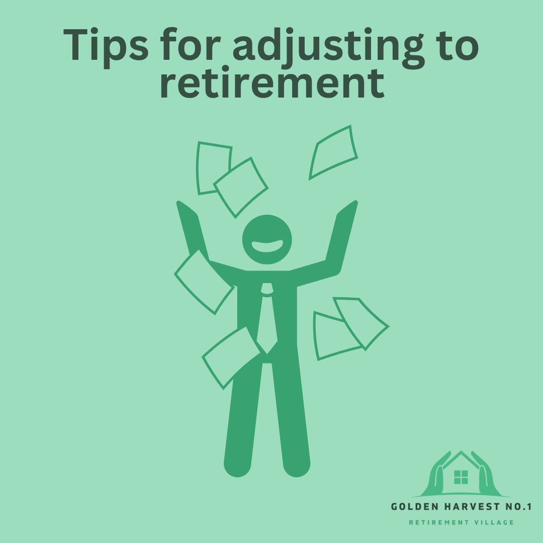 Golden - 📖 Tips for Adjusting to Retirement 📖 Retirement is an exciting ...