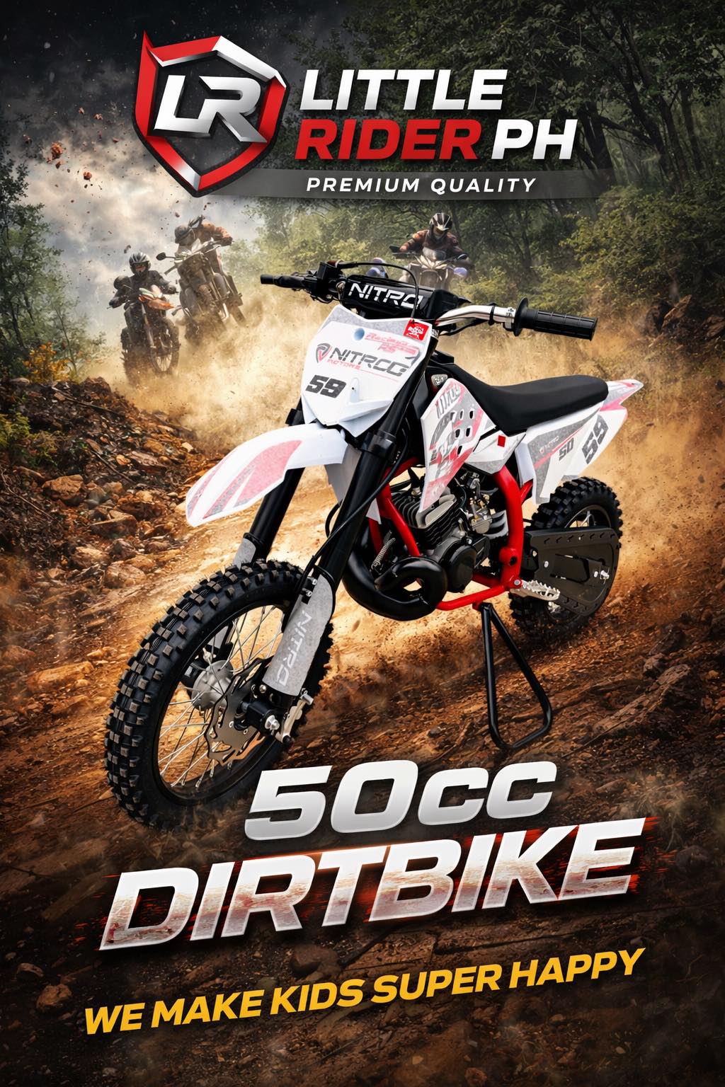 Little - 🔥 READY TO CONQUER THE TRAIL? 🔥 Introducing the 50cc Dirtbike ...