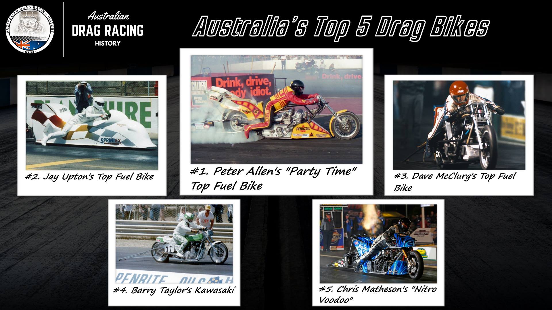 The Top 5 Bikes as voted... - Australian Drag Racing History