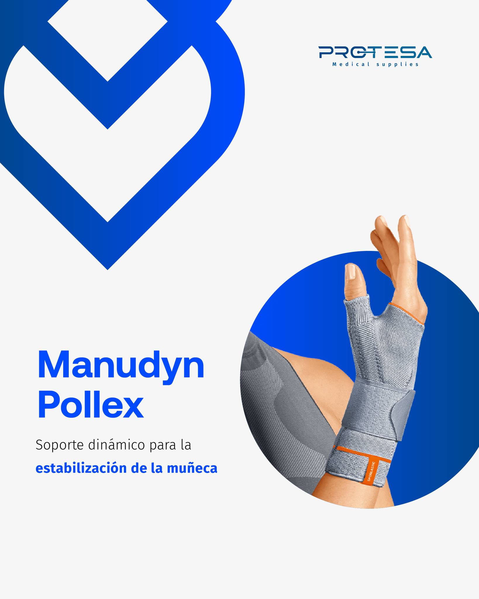 Protesa - El MANUDYN POLLEX es un soporte de muñeca... | Facebook