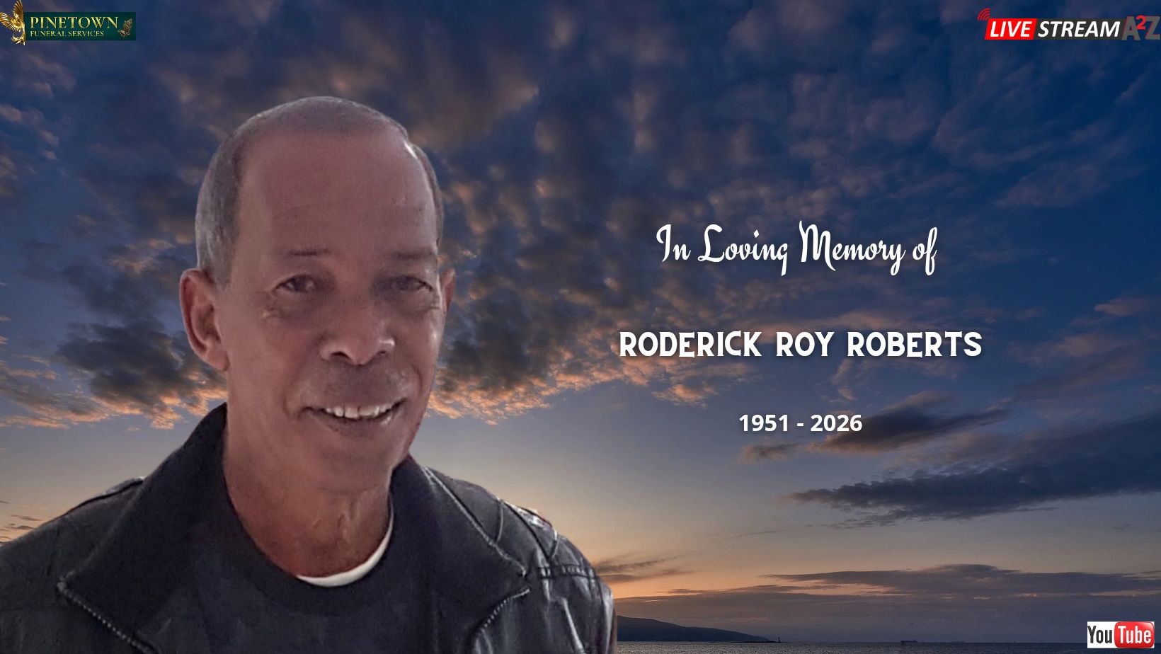 Livestream A2Z - The Funeral Service of Roderick Roy... | Facebook