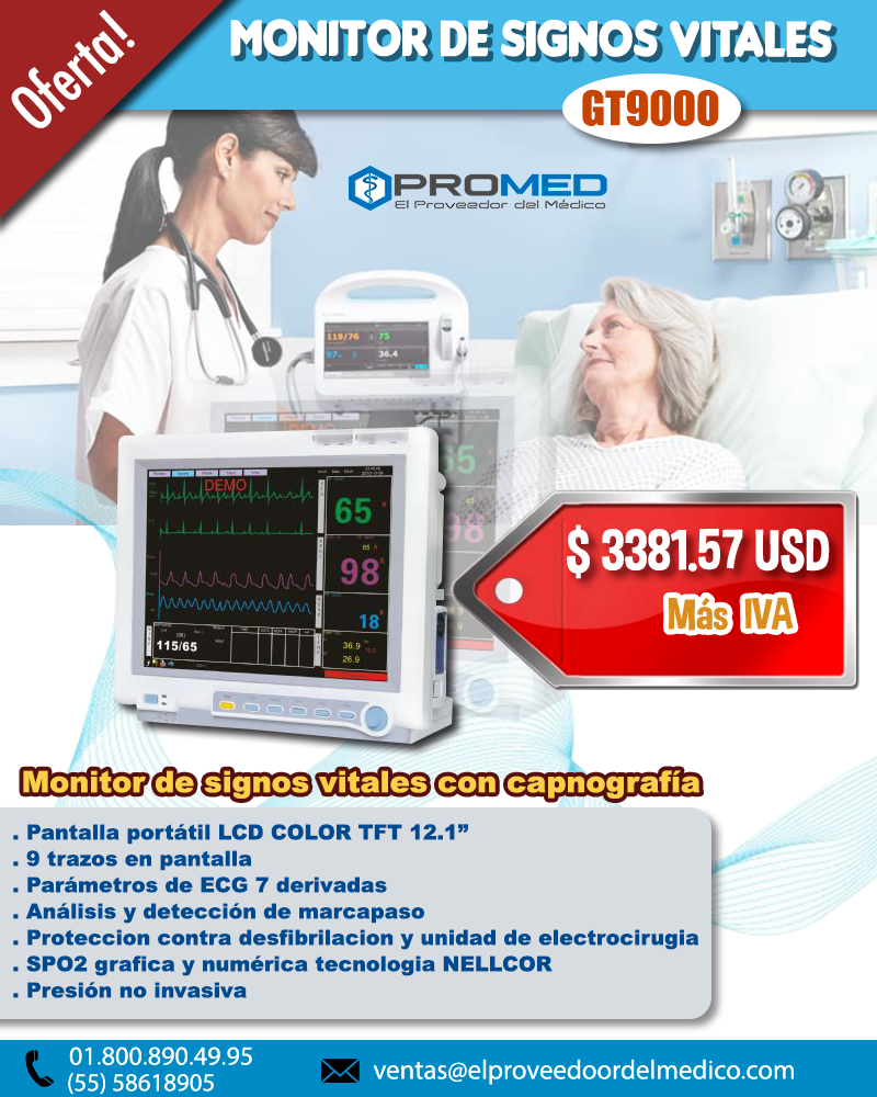 Promed - Excelente inicio de semana amigos Contamos con Monitor de ...
