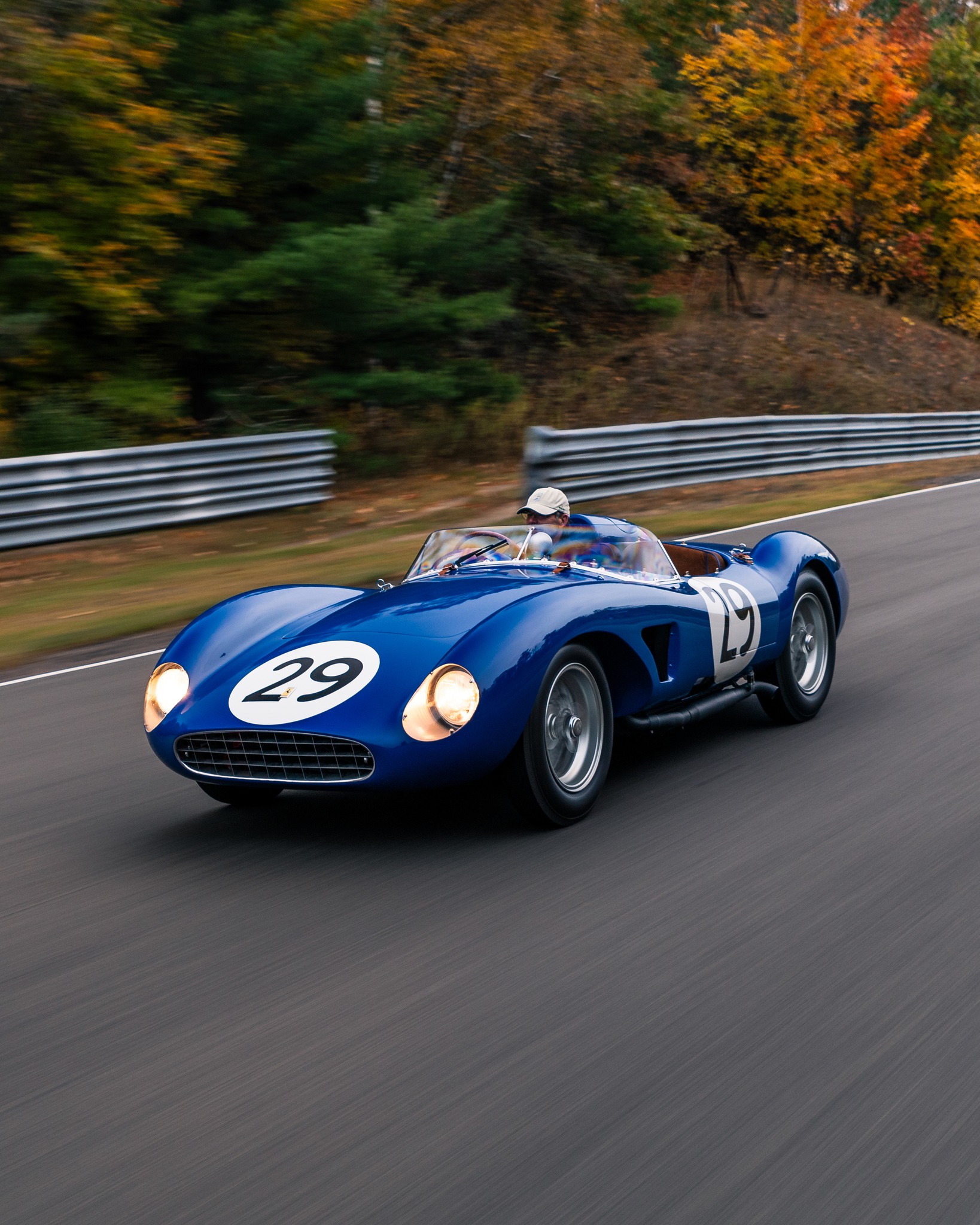 Ferrari 500 TRC that raced at Le Mans in 1957.