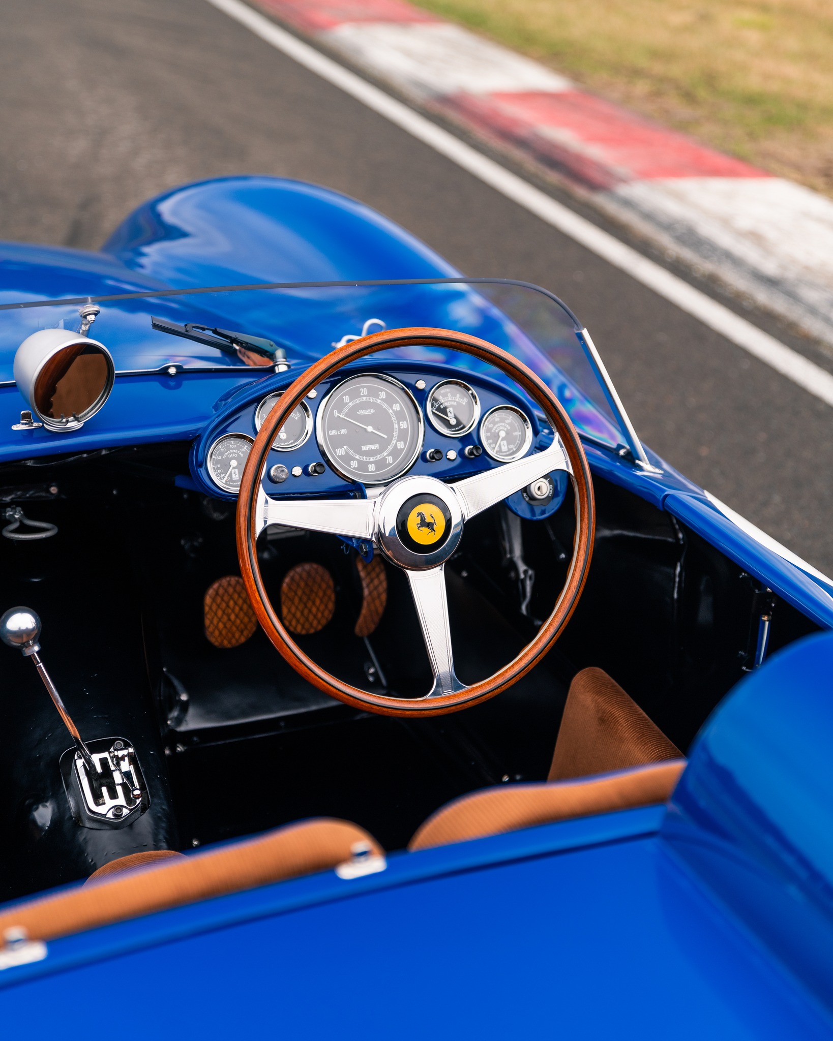 Ferrari 500 TRC that raced at Le Mans in 1957.