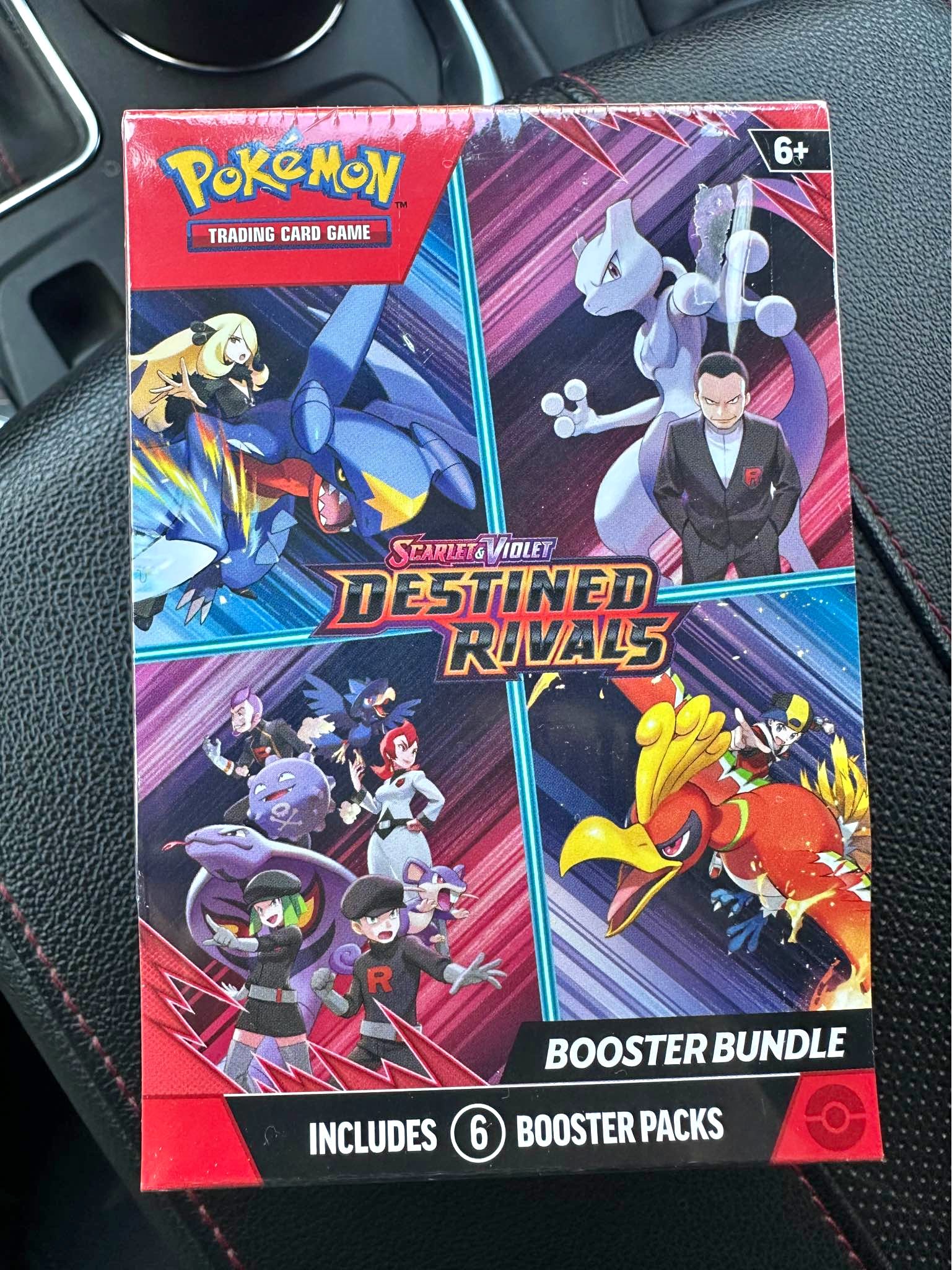 Pokémon, TCG, Scarlett and Violet, Destin rivals 6 booster packs ...
