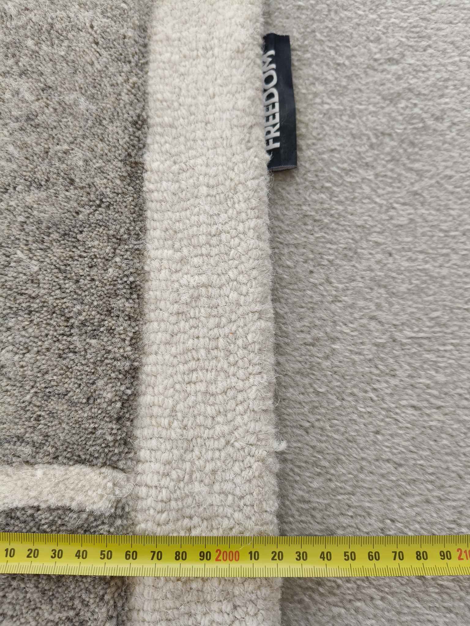 Freedom Wool Rug – Grey Grid - Area Rugs - Christchurch, New Zealand ...