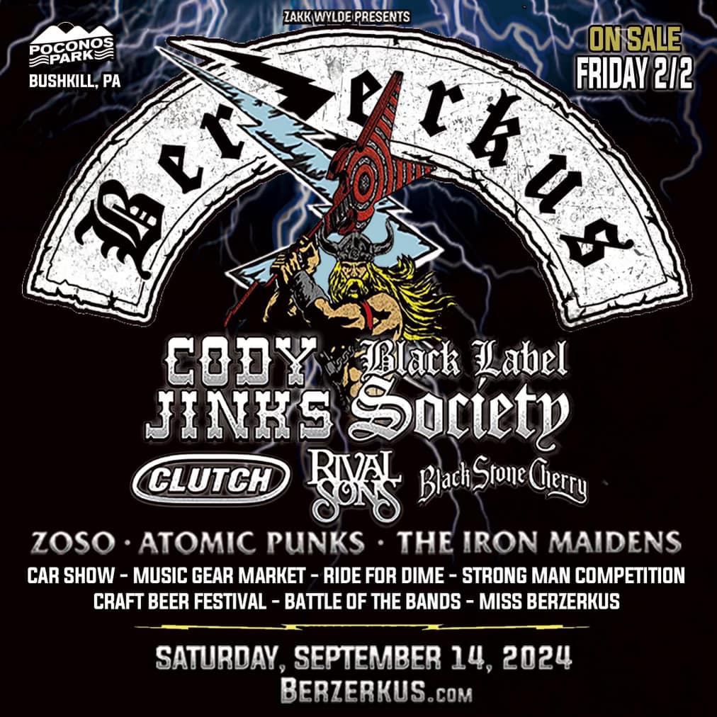 We are beyond thrilled to be part of Berzerkus 2026!! Fri Aug 28
