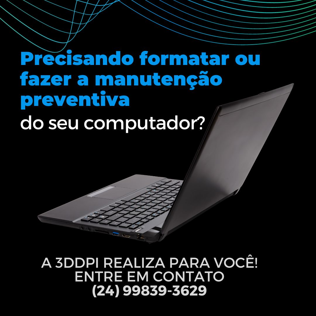 3D Design Personalização Informática