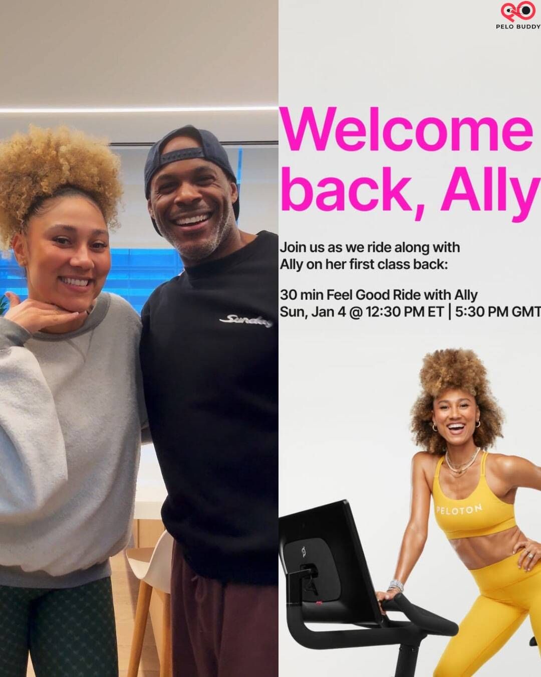 Ally... - Pelo Buddy - Unofficial Peloton Resources & News | Facebook