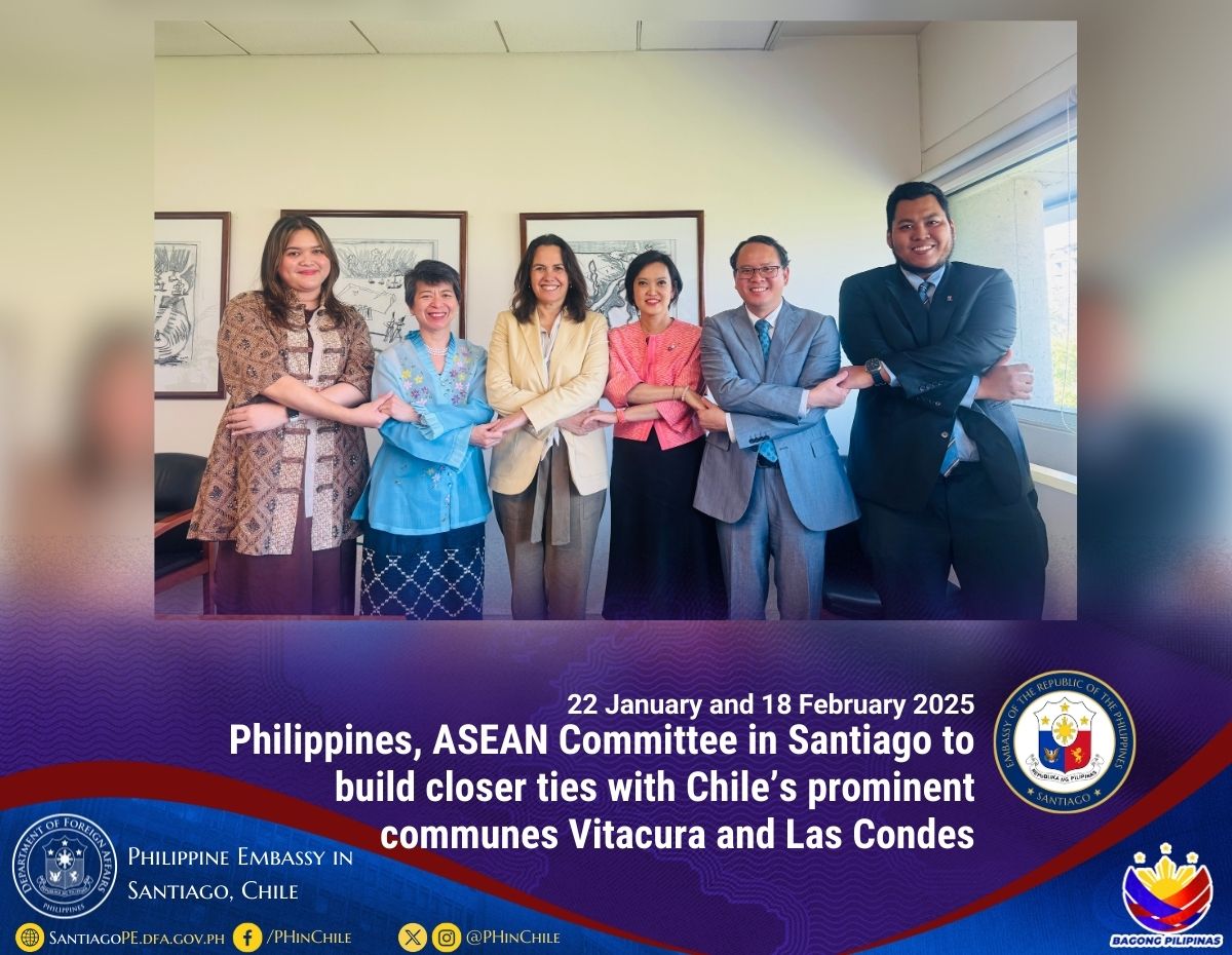 Philippine - (L-R) Third Secretary Rizkita Murwani of the Embassy of ...