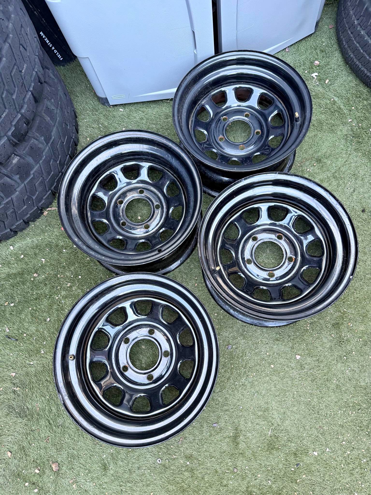 Jeep 15x8 Steelies / rims - Car Wheels, Tires & Parts - Phoenix ...