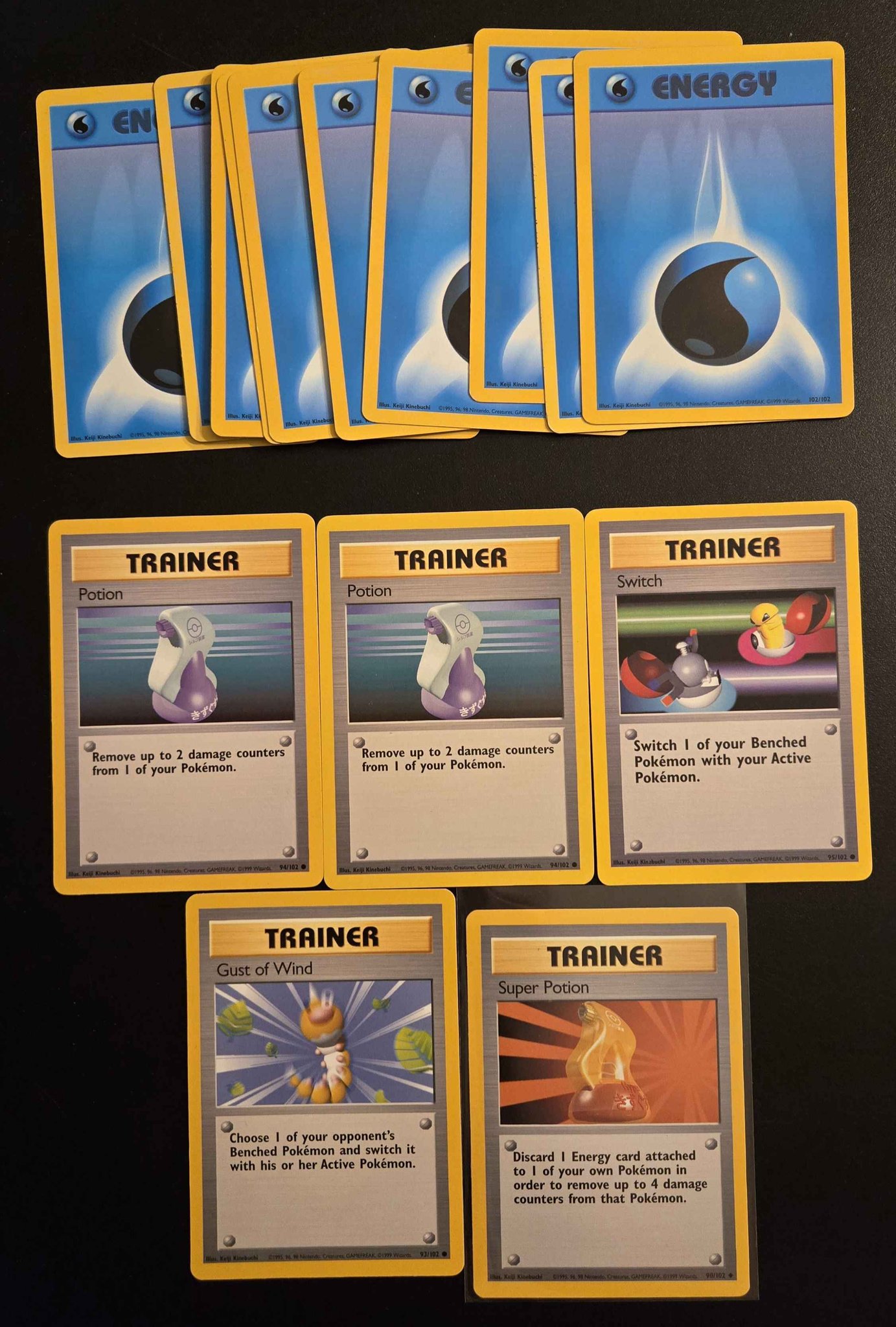 Vintage WOTC Base Water Pokémon Lot - Includes Shadowless Magikarp and ...