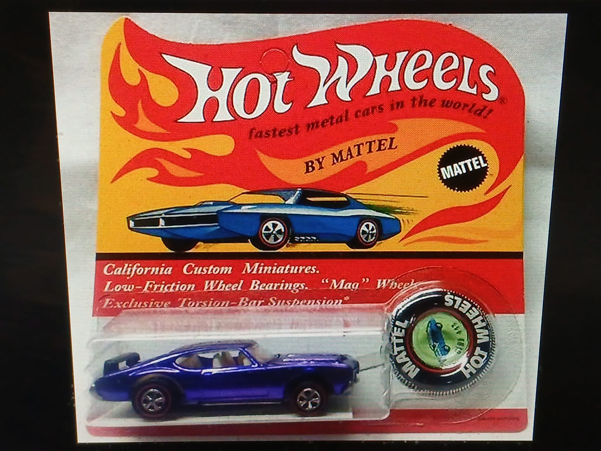 Retro Hot Wheels '67 Oldsmobile 442 concept
