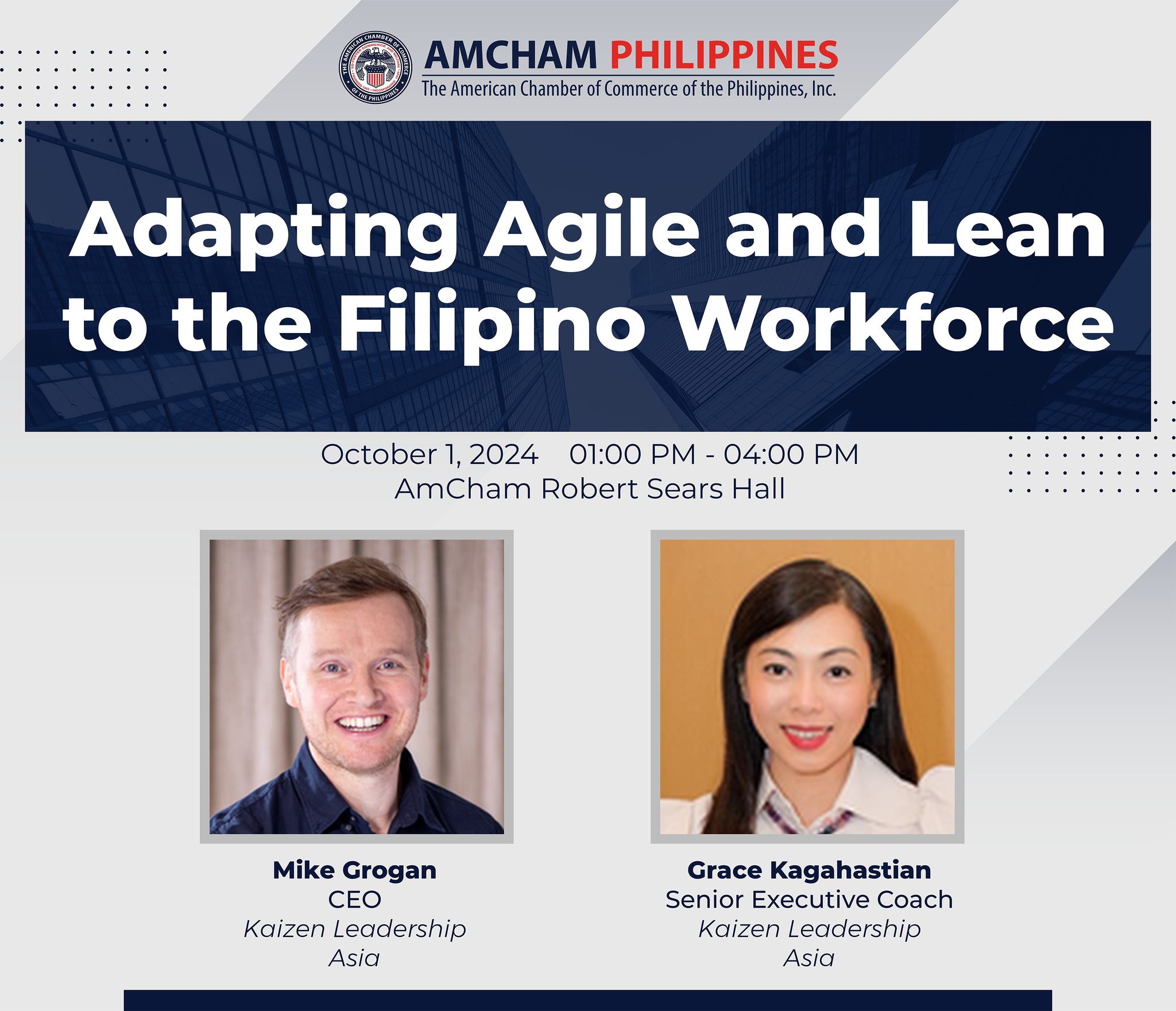 The American - In this training, Mike and Grace from Kaizen Leadership ...