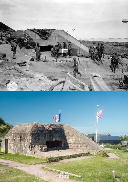 MilitaryHistoria - Then and Now: Omaha Beach, Normandy, France This ...