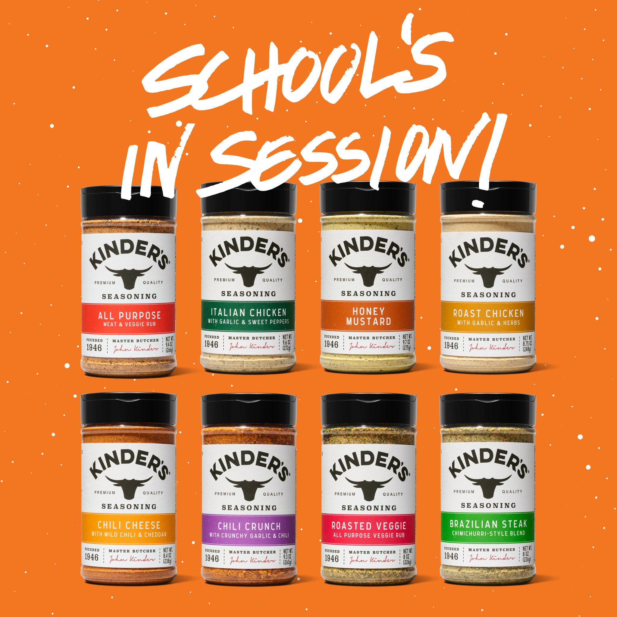 Kinder's - New seasoning flavors alert ️ Introducing our... | Facebook