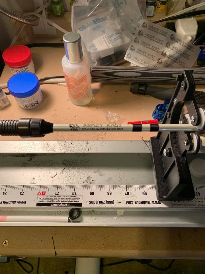 New build done... - Krazy Kast Custom Fishing Rods & Lures | Facebook