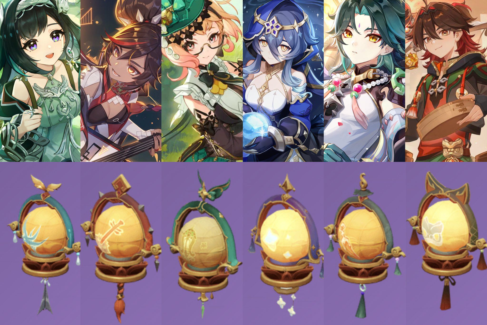 Syruze - Special Lanterns for: Lan Yan, Xinyan, Emilie, Layla, Xiao and ...